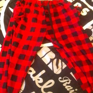 selection of jackets shirts pants and sweatpants